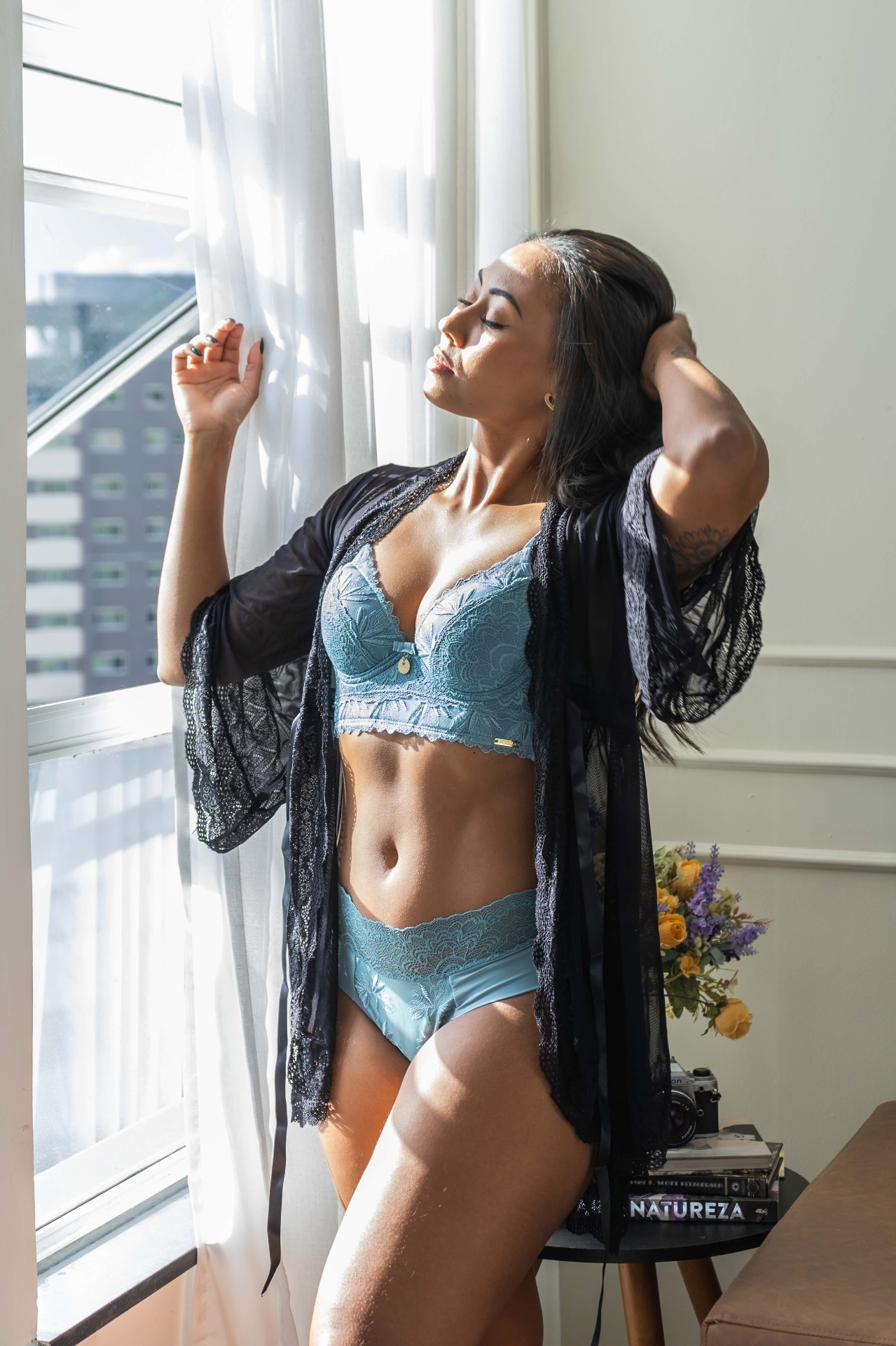 Lifestyle conjunto azul